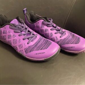 WHITIN Purple Knit Athletic Sneakers for Women